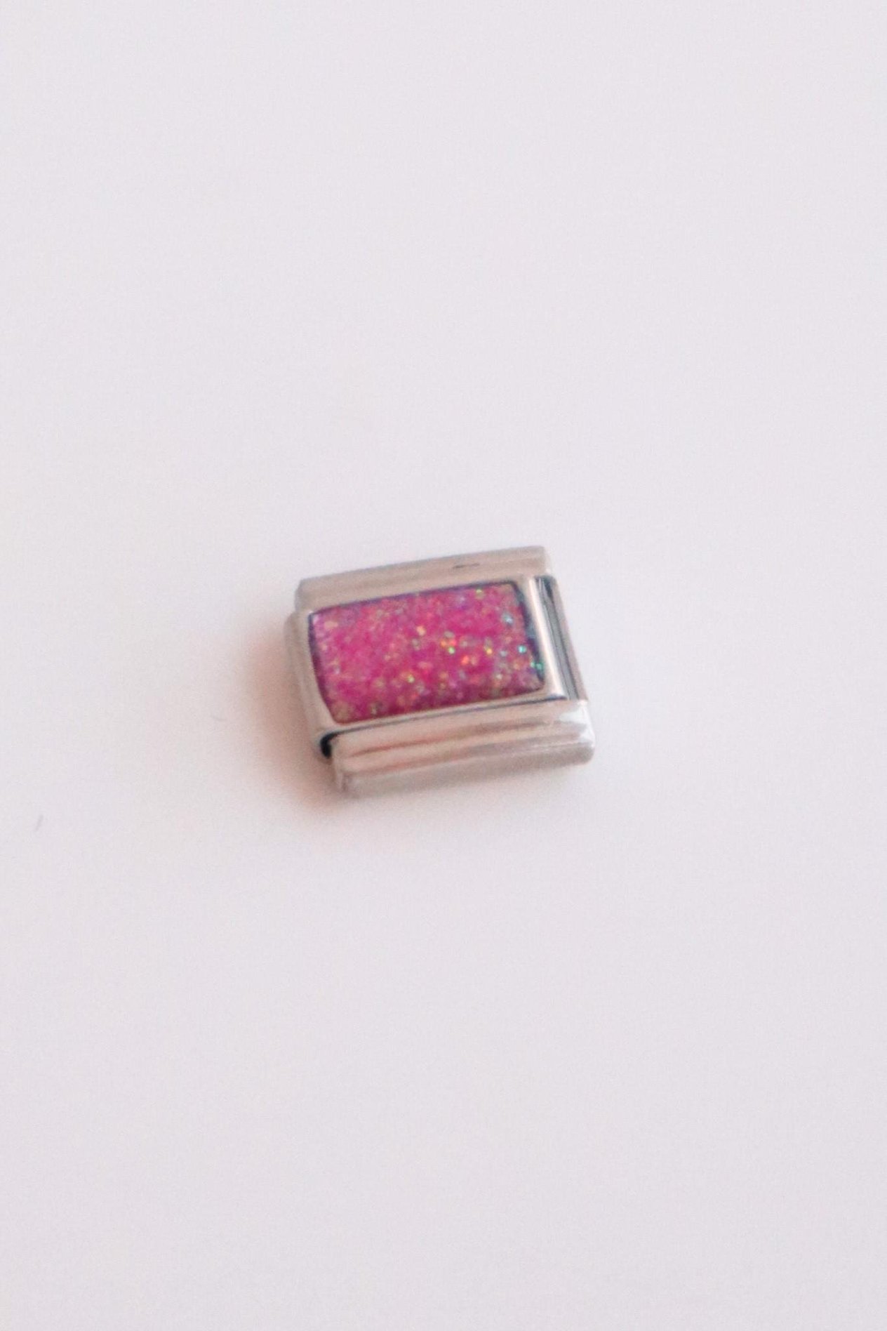 Pembe Simli İtalyan Charm 