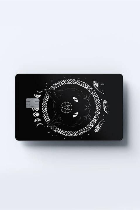 Pentagram Cat Kart Kaplama Sticker