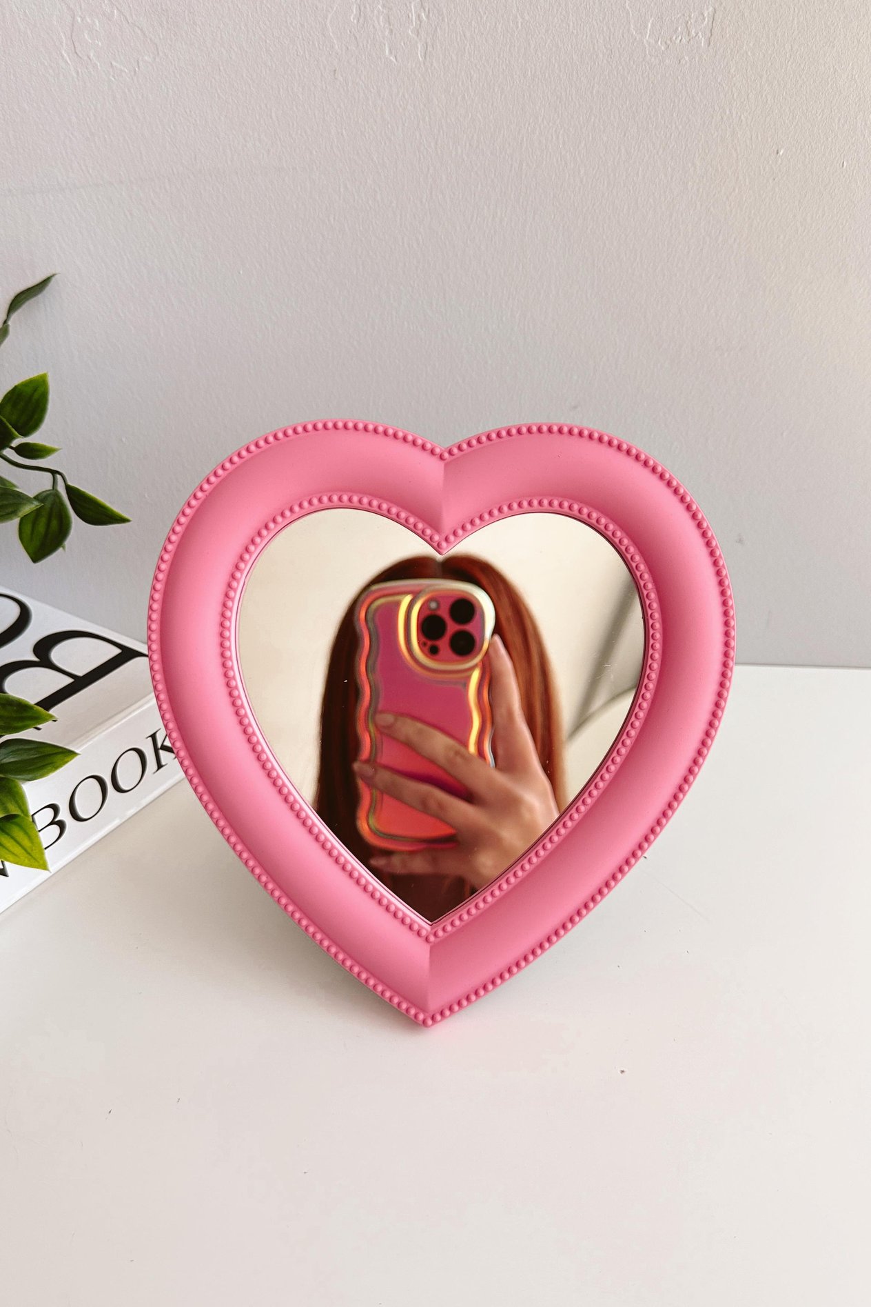 Pink Love Küçük Makyaj Aynası 