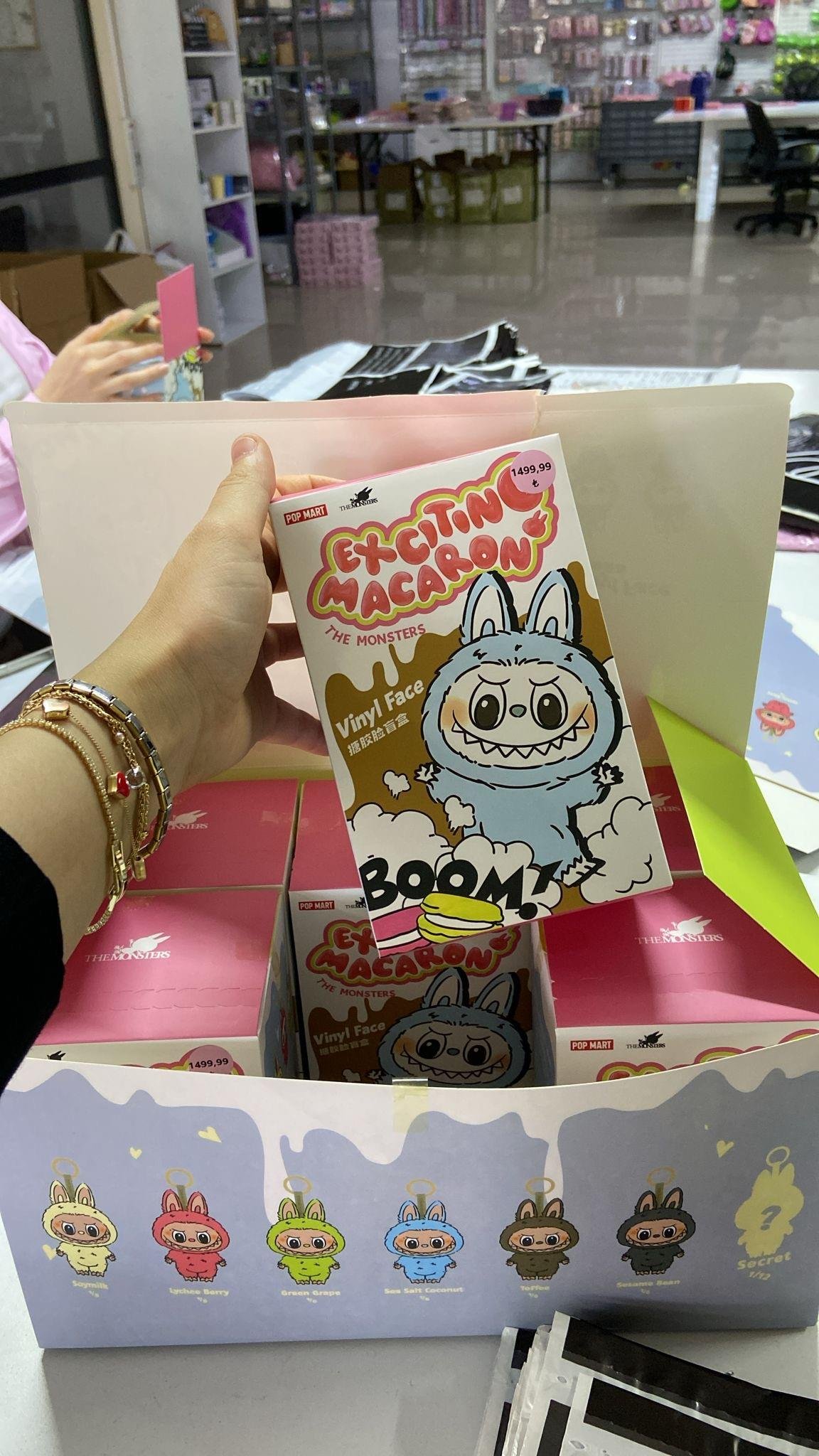 Pop Mart Labubu The Monsters Tasty Macarons Sürpriz Kutu Serisi  (1 Adet)
