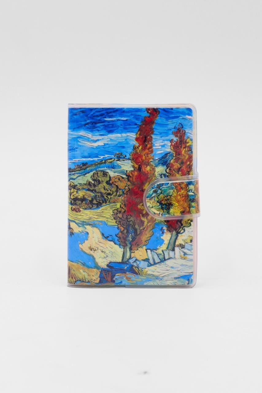 PVC Kapaklı Defter(10,5x7,5 Cm x2) - Van Gogh 1