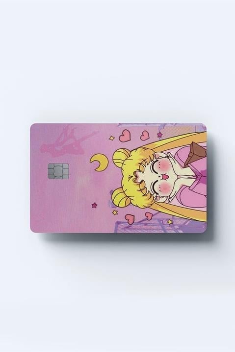 Sailor Moon Kart Kaplama Sticker
