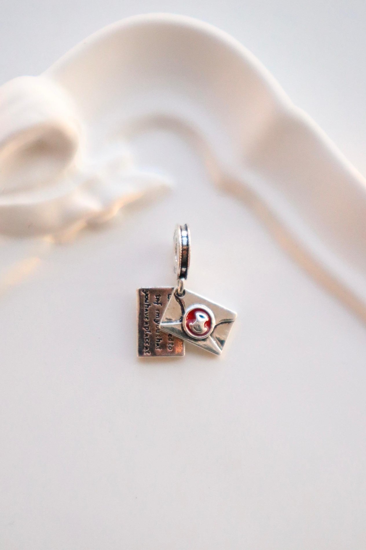 Sallantılı Harry Potter Kabul Mektubu Pandora Charm 
