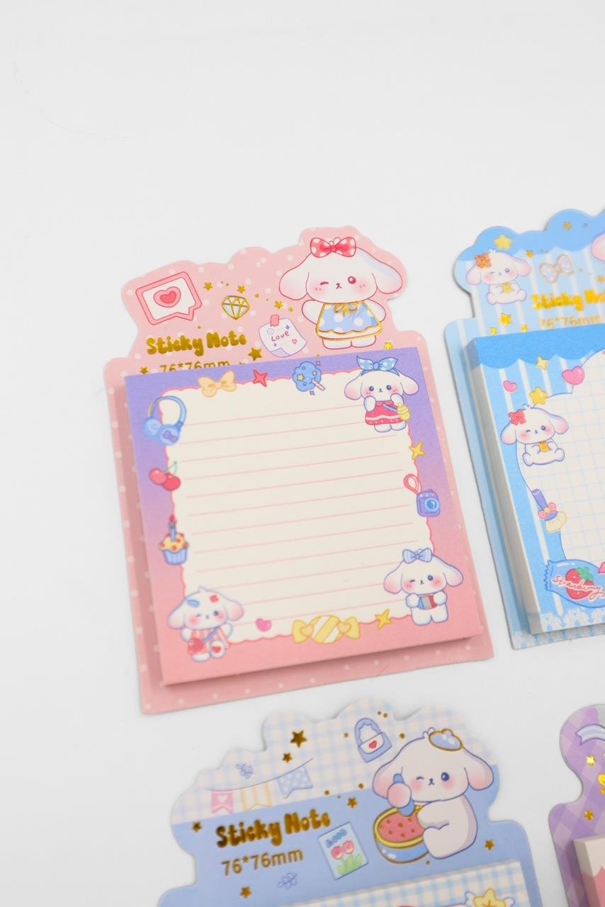 Sanrio Karakterler Yapışkanlı Not Kağıtları(1 Adet)