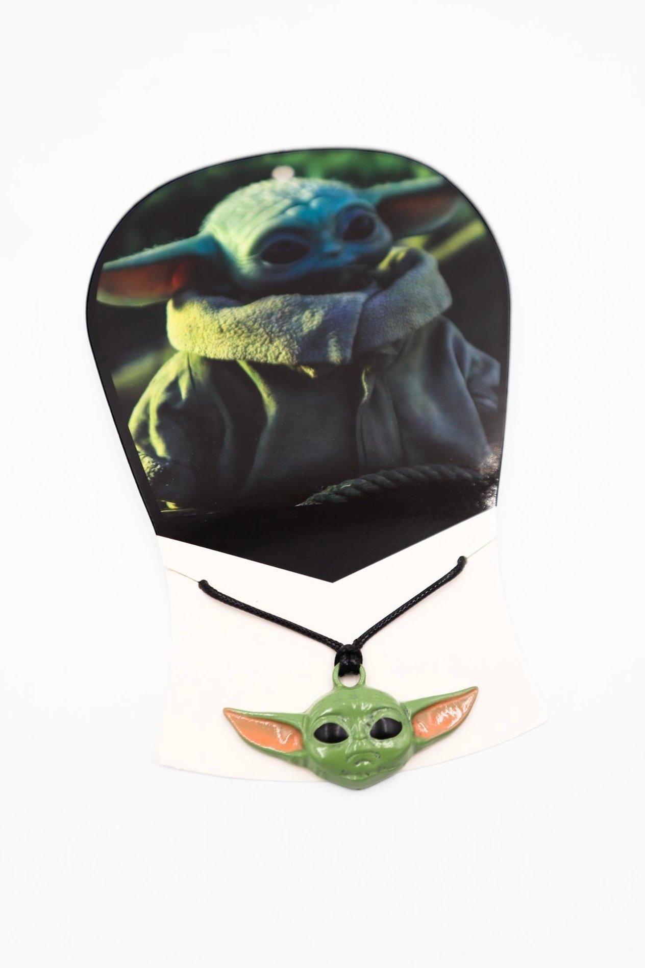 Siyah İpli Yoda Kolye 