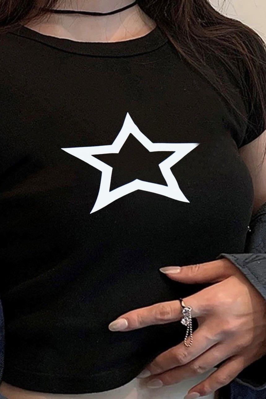 Siyah Yıldız Crop