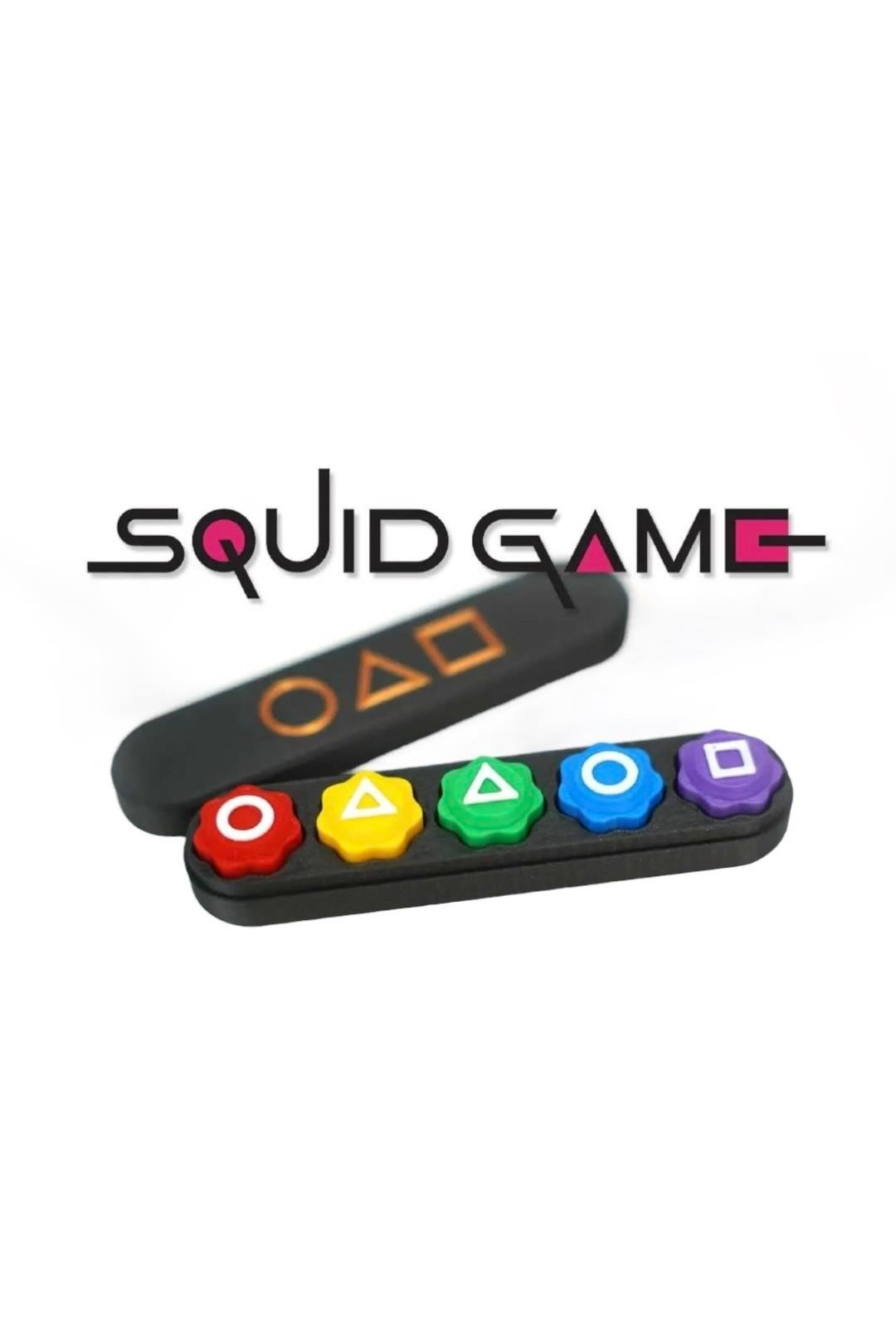 Squid Game 5 Taş Oyun Seti