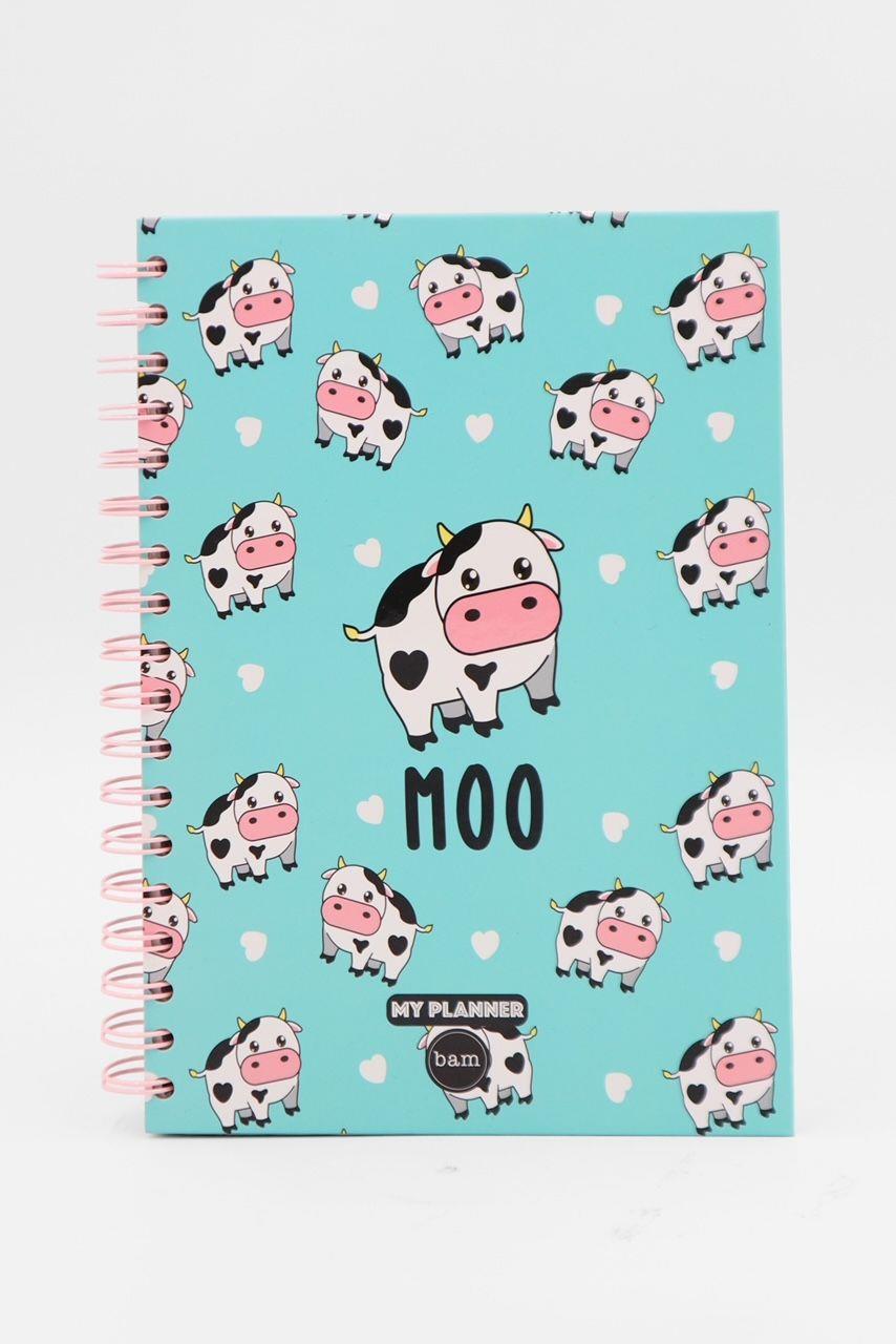 Telli Planlayıcı Defter Ajanda - Moo Kolaj