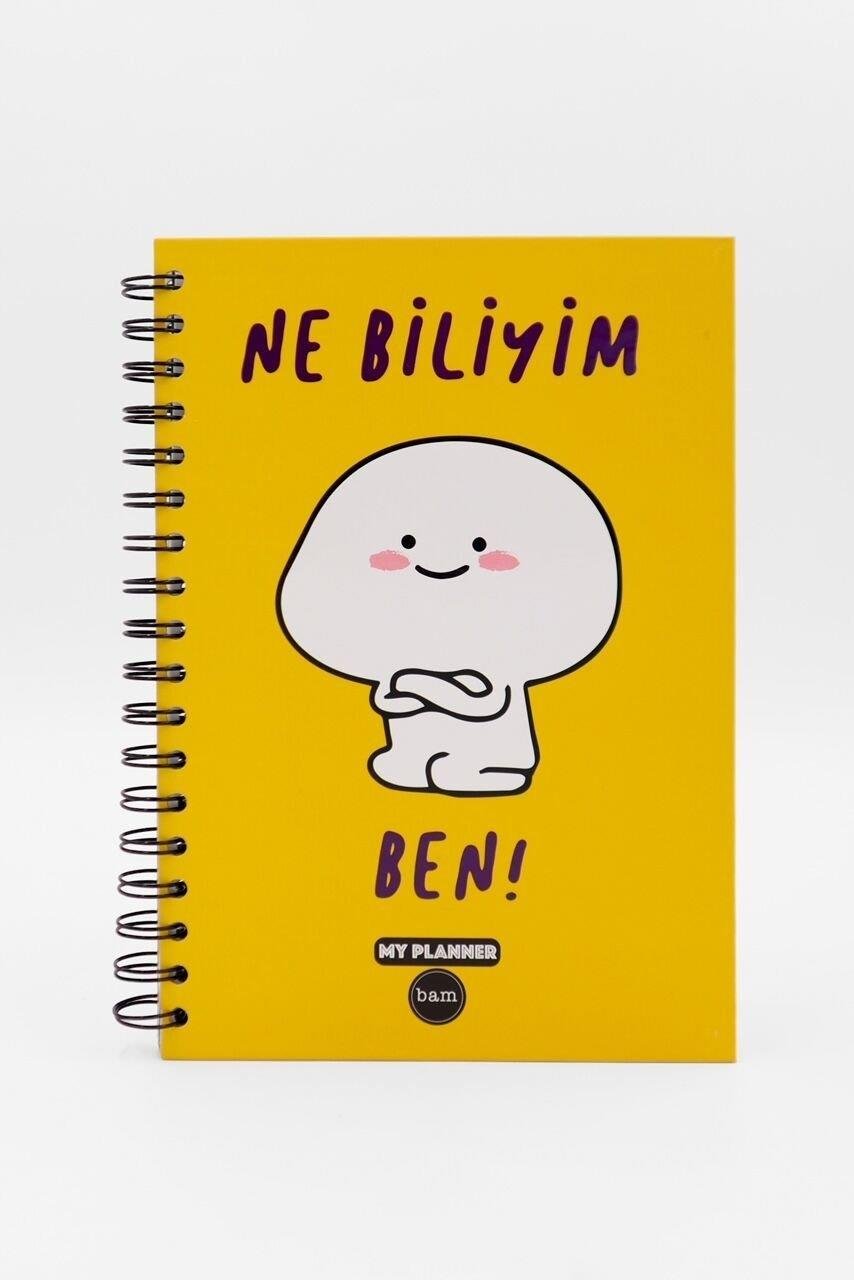 Telli Planlayıcı Defter Ajanda - Ne Bileyim Ben