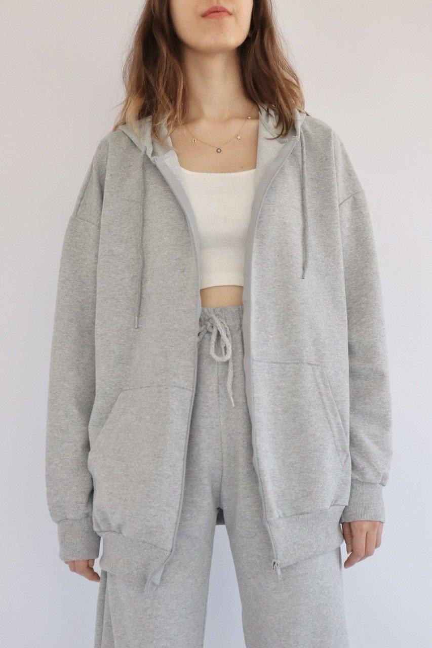 Unisex Gri Eşofman Takımı
