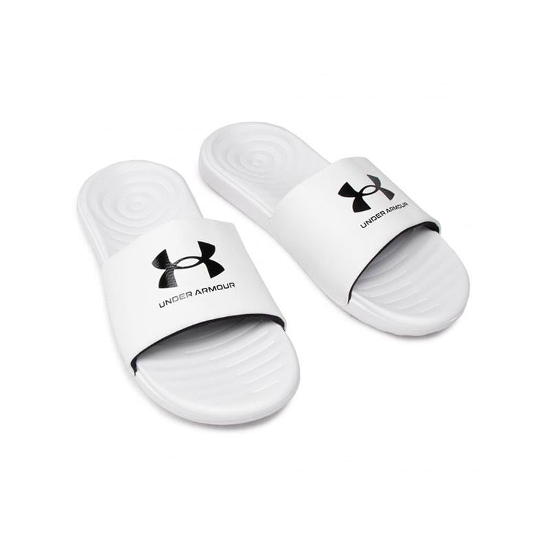 Under Armour M Ansa Fix Sl Erkek Terlik 3023761-103 Beyaz