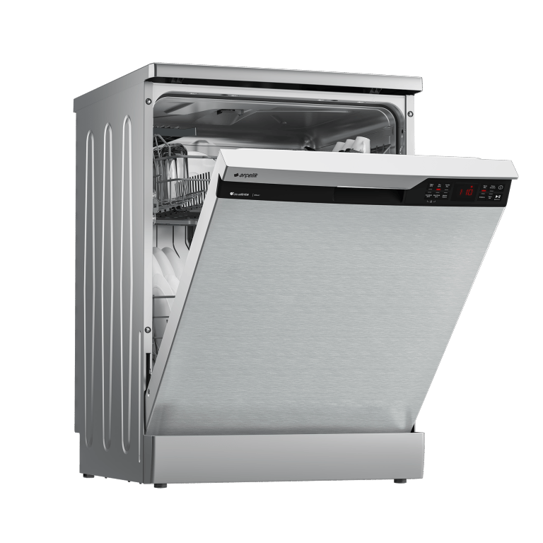 Arçelik 6144 I 4 Programlı Bulaşık Makinesi (İnox)