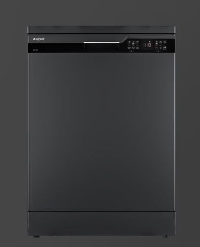 Arçelik 6444 OK A 4 Programlı Bulaşık Makinesi Antrasit