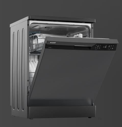 Arçelik 6444 OK A 4 Programlı Bulaşık Makinesi Antrasit