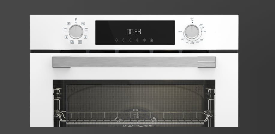 Arçelik AFC 341 B Beyaz Ankastre Fırın
