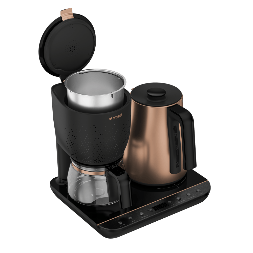 Arçelik CFM 9147 B Gurme Otomatik Çay & Filtre Kahve Makinesi
