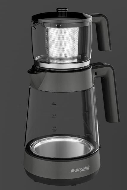 Arçelik CM 6587 G Resital XL Çay Makinesi Gri