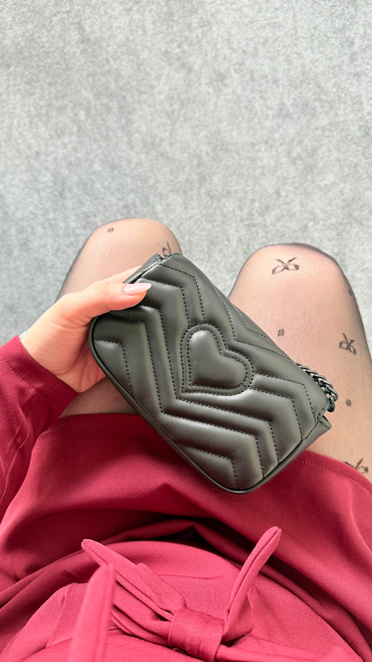 Gucci Mini Zincirli Çanta Siyah