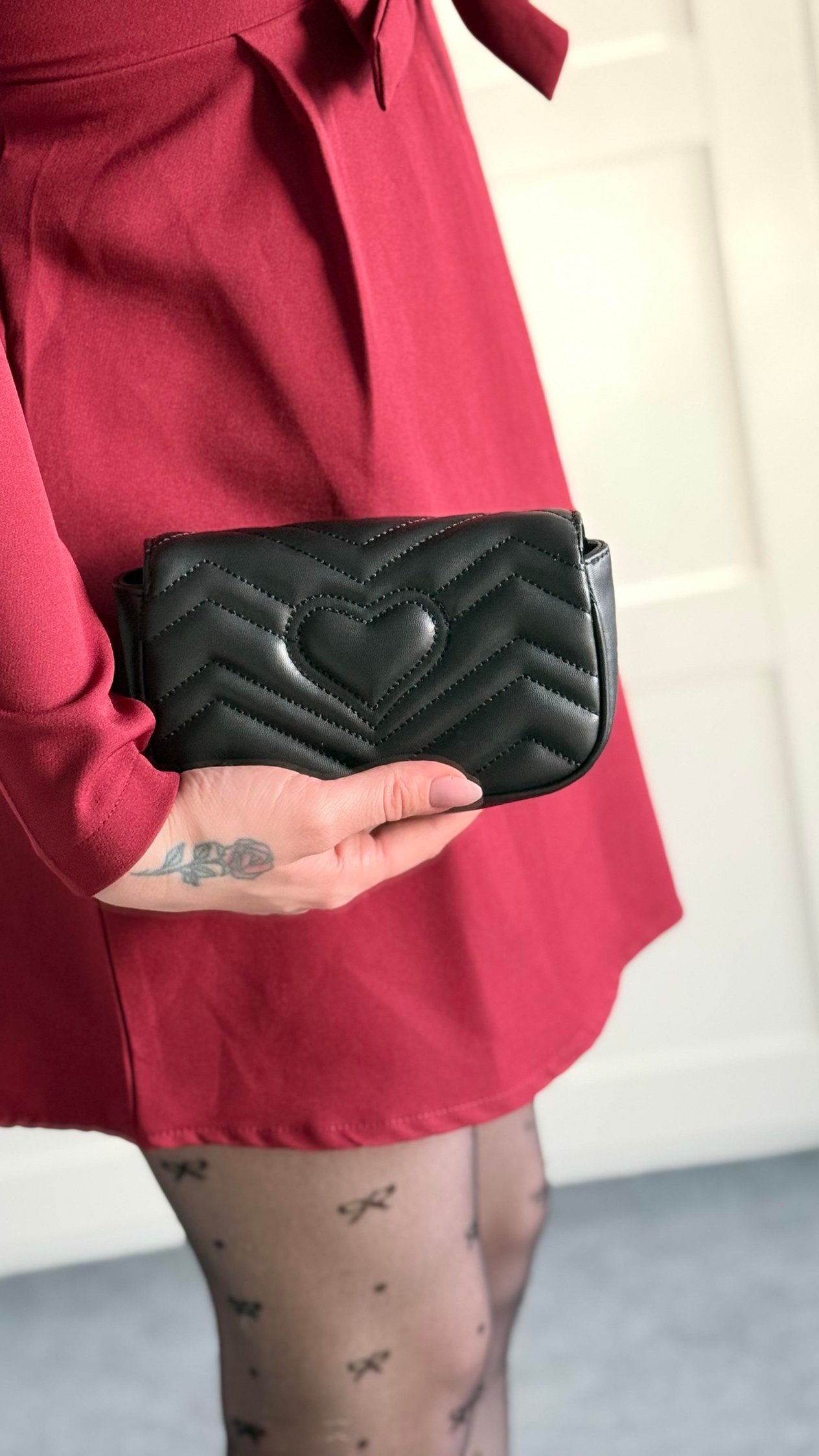 Gucci Mini Zincirli Çanta Siyah