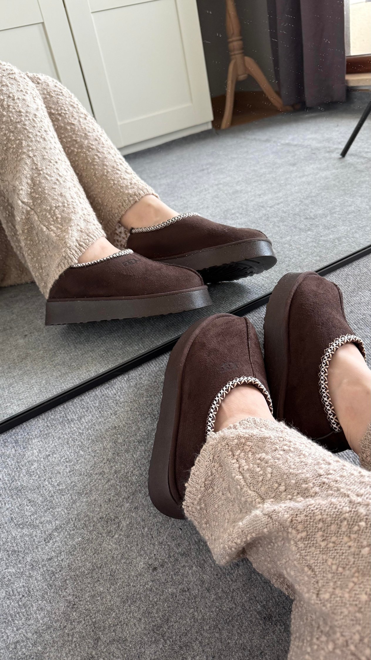 Ugg Kısa Bot Kahverengi