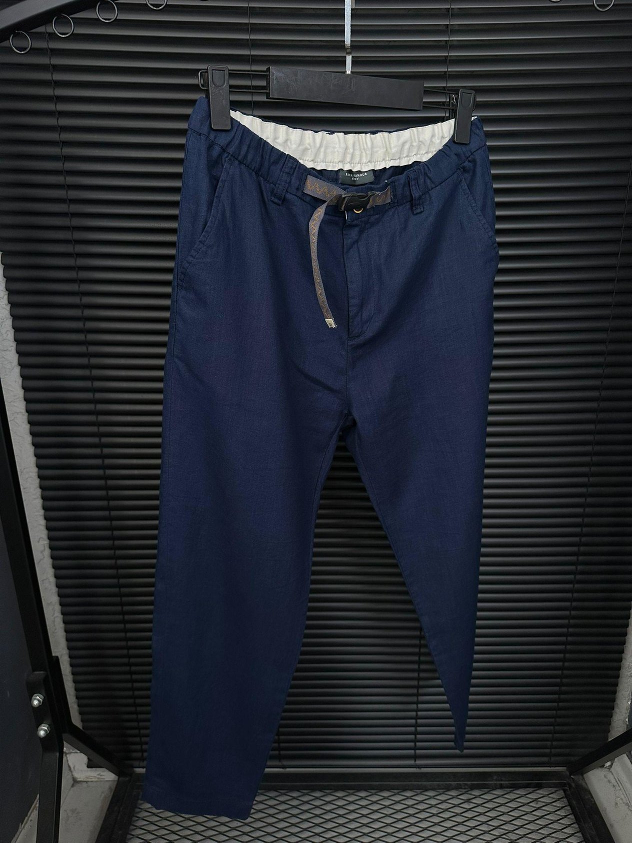 Beli Kemerli Lınen Kumaş Pantolon