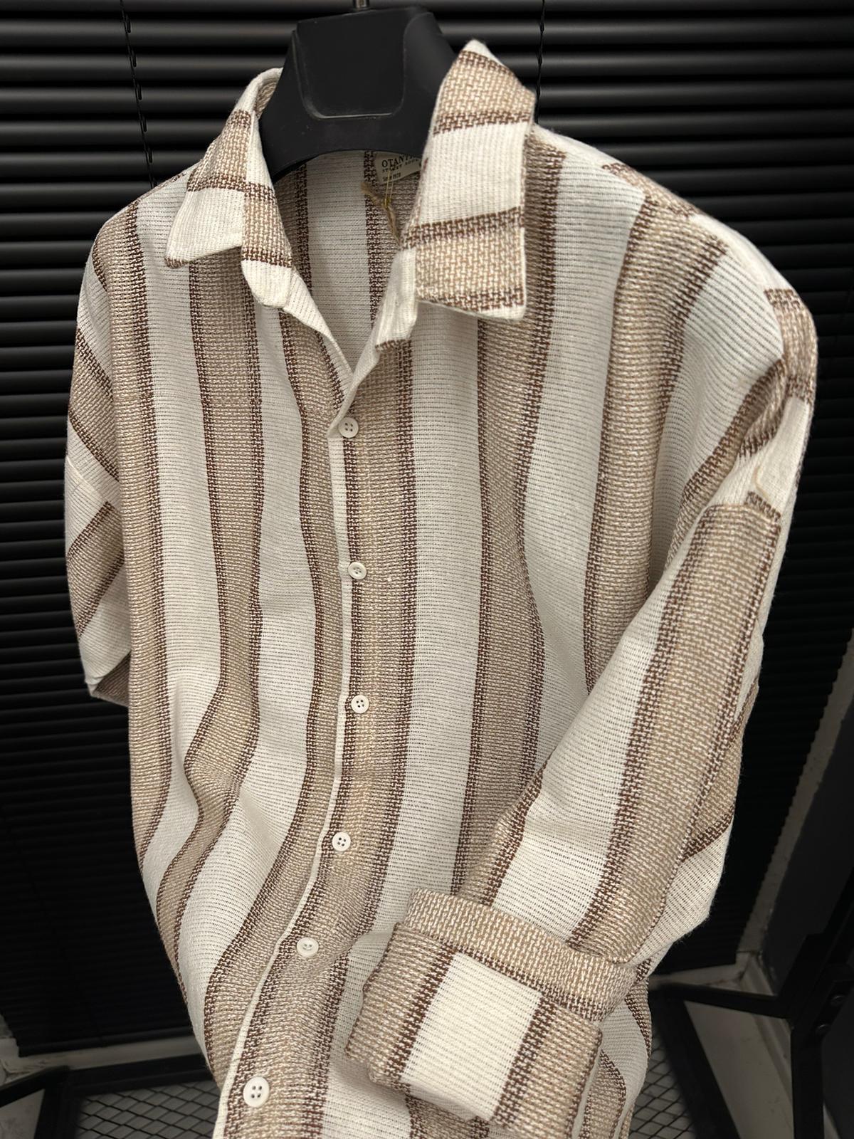 Çizgili Buldan Gömlek