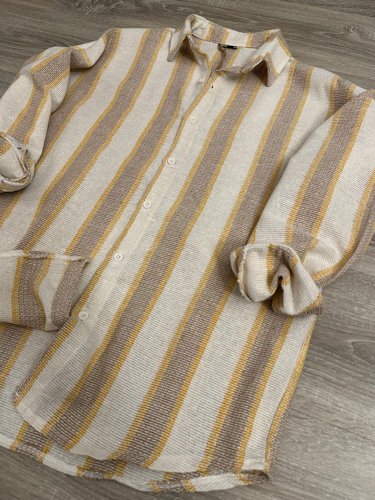 Çizgili Buldan Gömlek