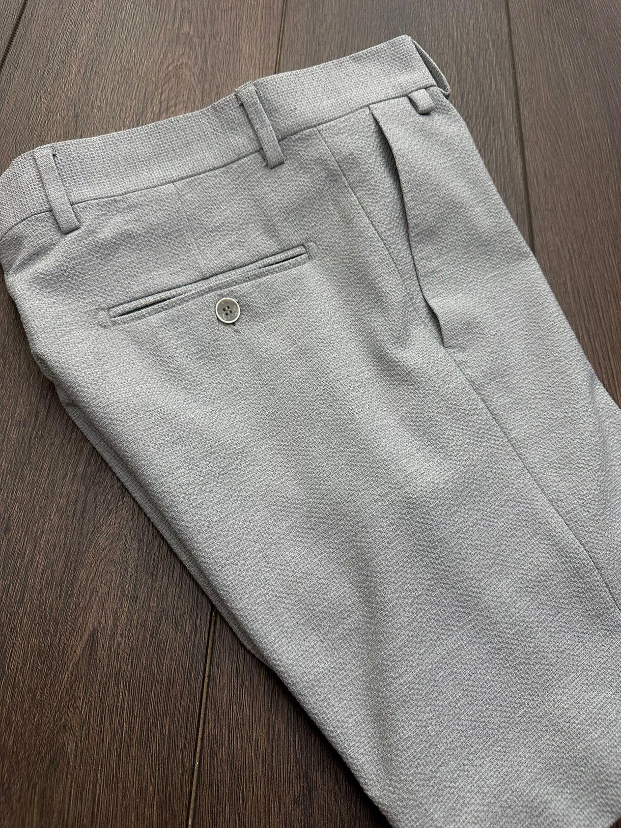 Dokulu Kumaş Chino Şort