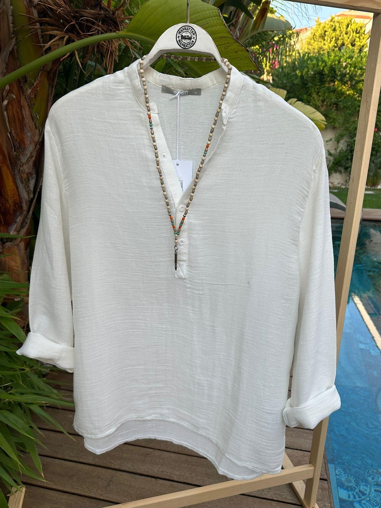 Hakim Yaka Kolyeli Gömlek