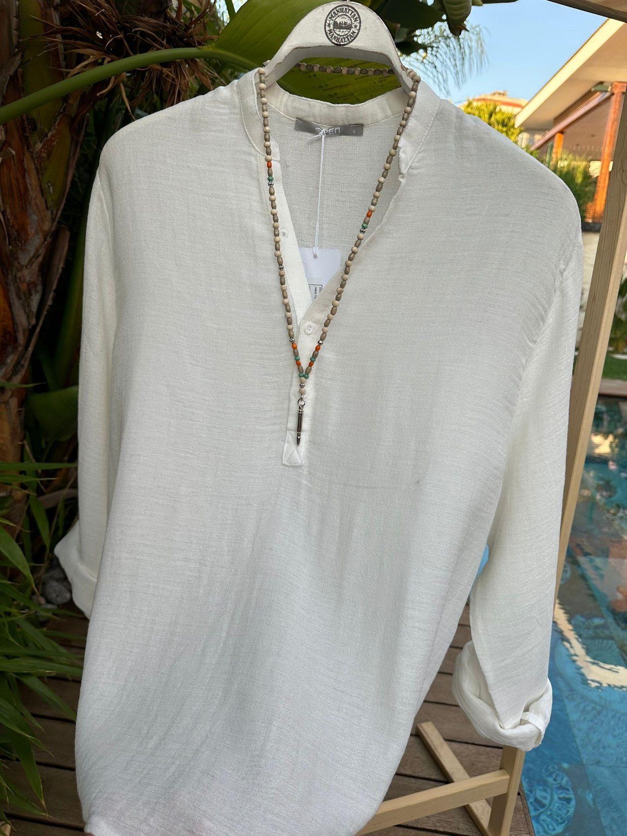 Hakim Yaka Kolyeli Gömlek