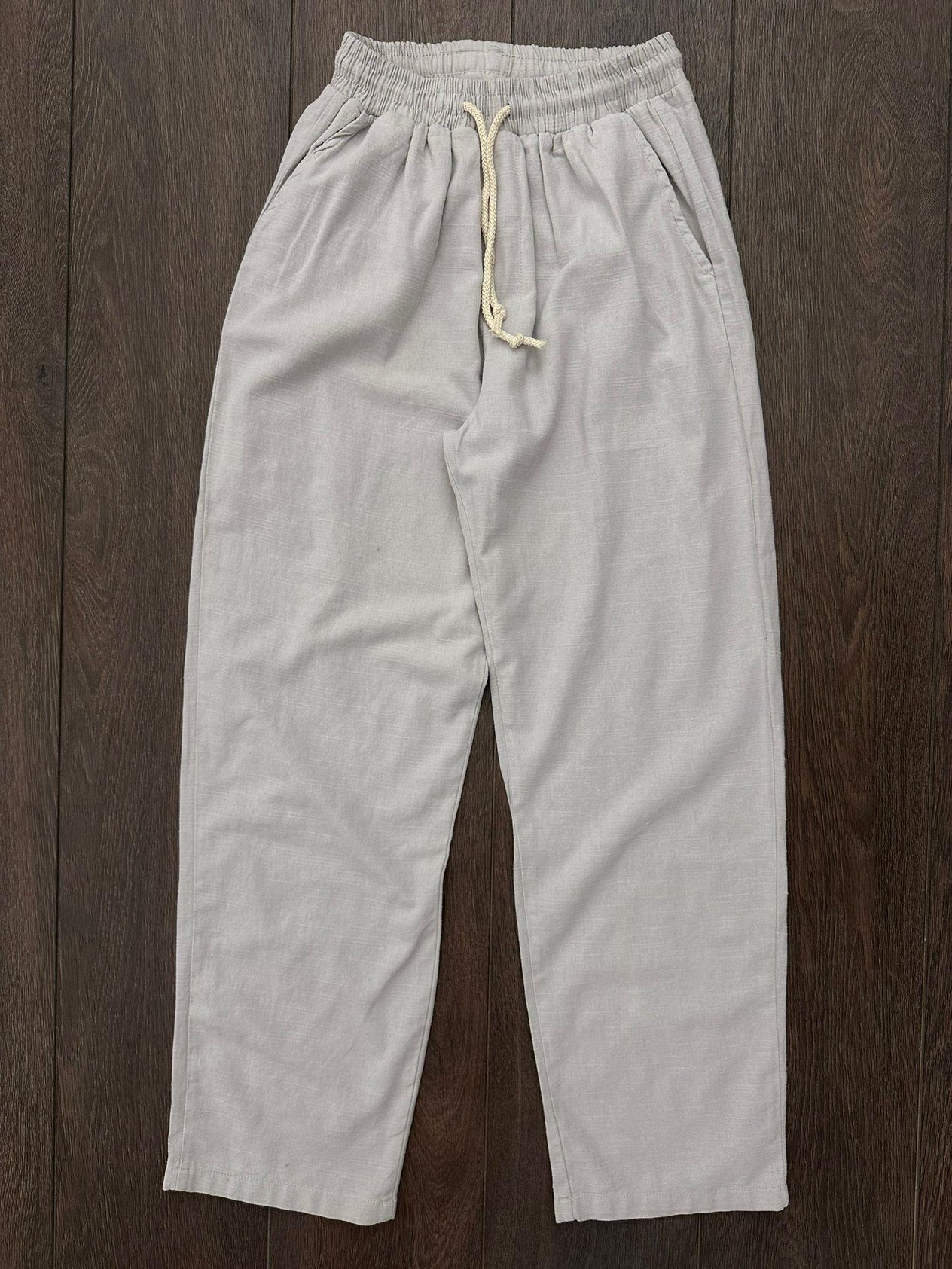 Kebe Keten Pantolon - Bej