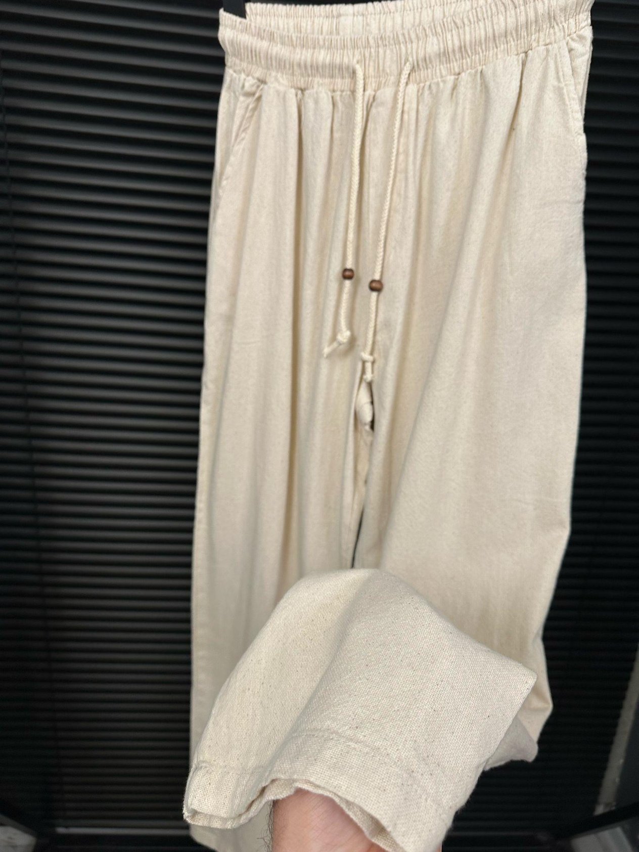 Panama Keten Pantolon