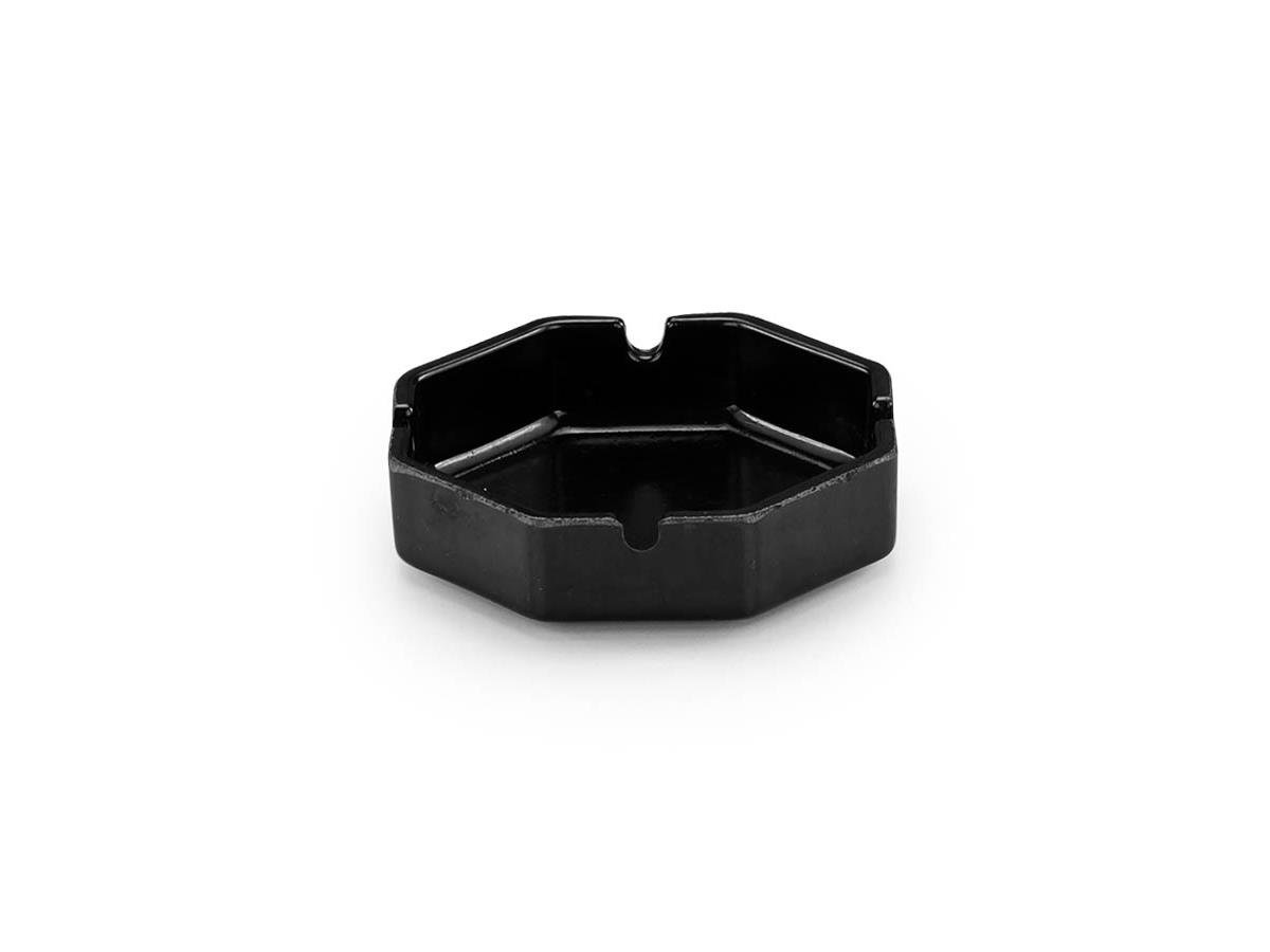 Sekiz Köşe Eko Küllük Siyah 10,2 cm