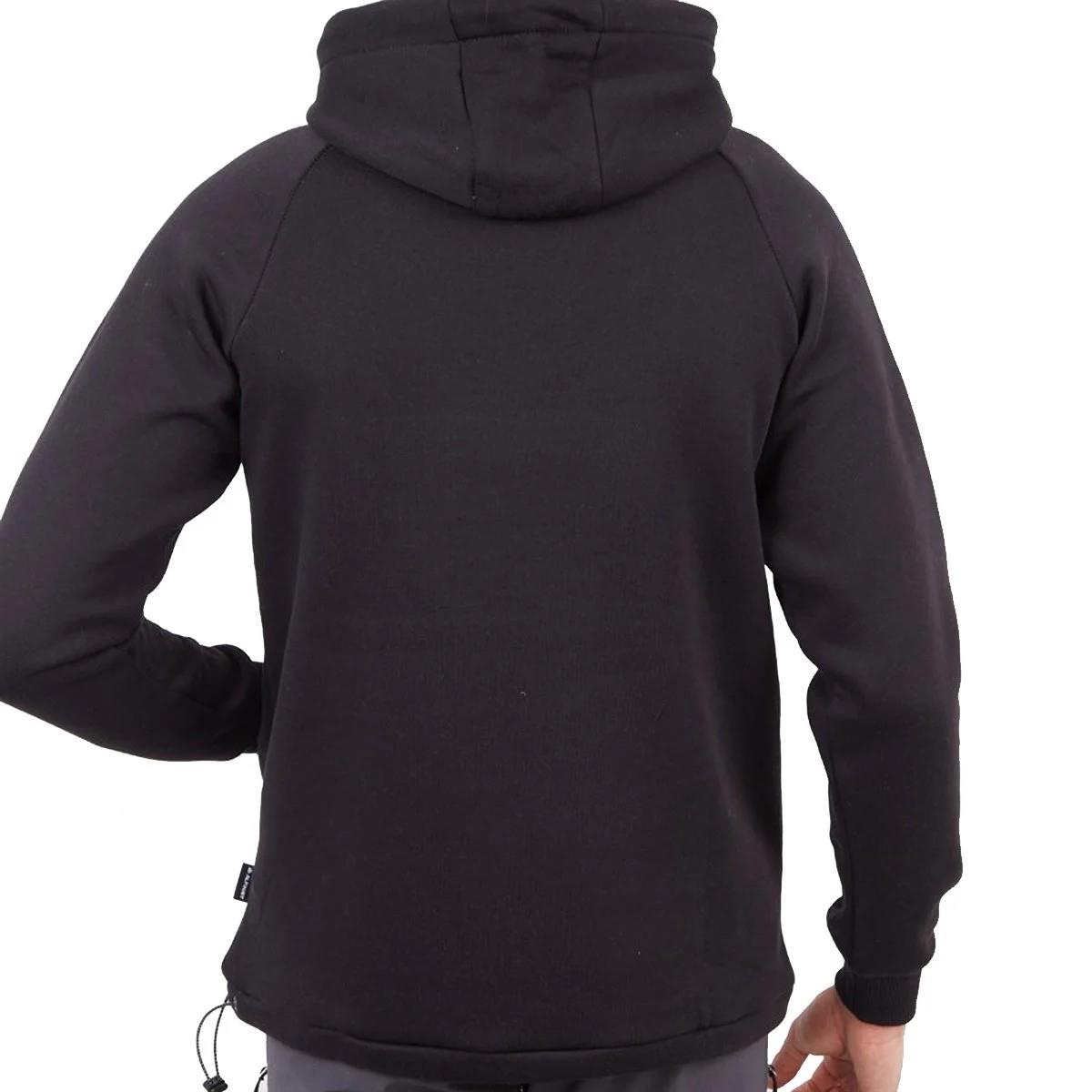 Delta Kapüşonlu Sweatshirt Siyah