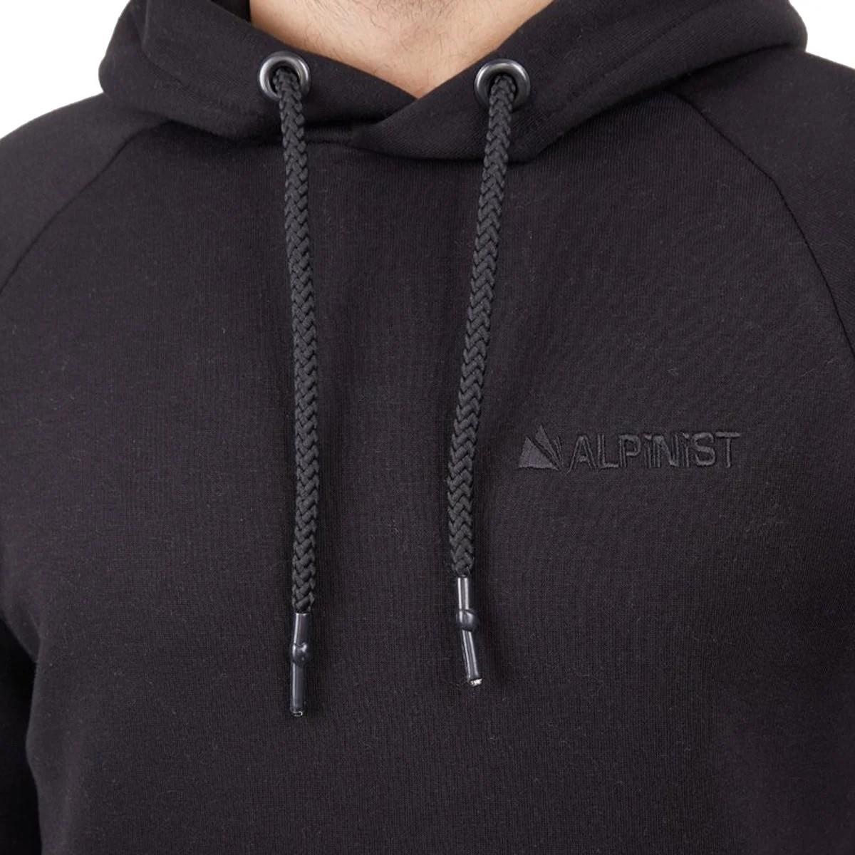 Delta Kapüşonlu Sweatshirt Siyah