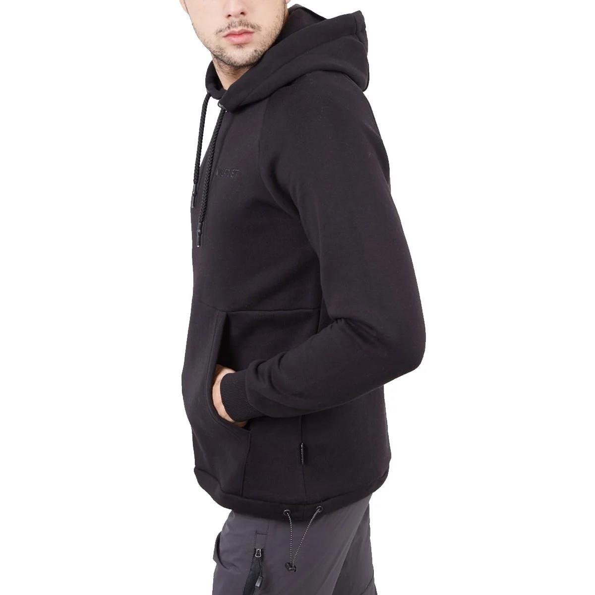 Delta Kapüşonlu Sweatshirt Siyah