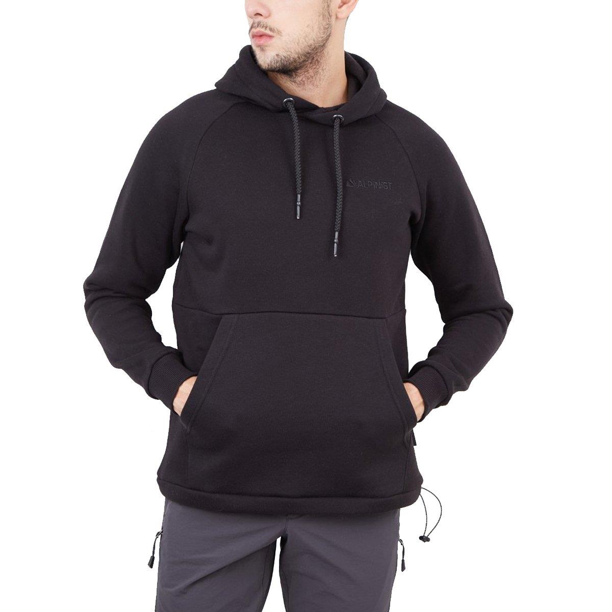 Delta Kapüşonlu Sweatshirt Siyah