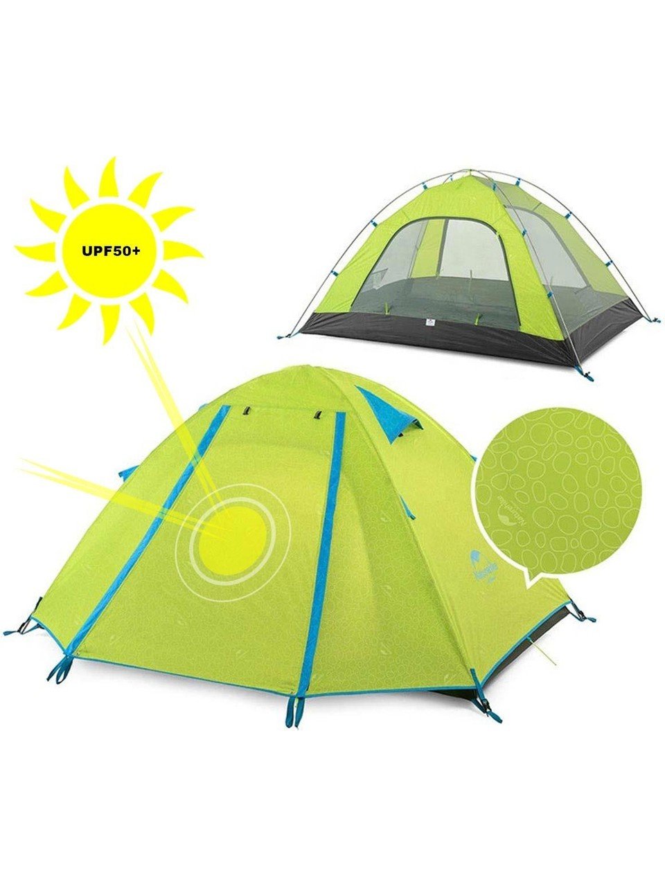 Naturehike P-Serisi 3 Kişilik Kamp Çadırı