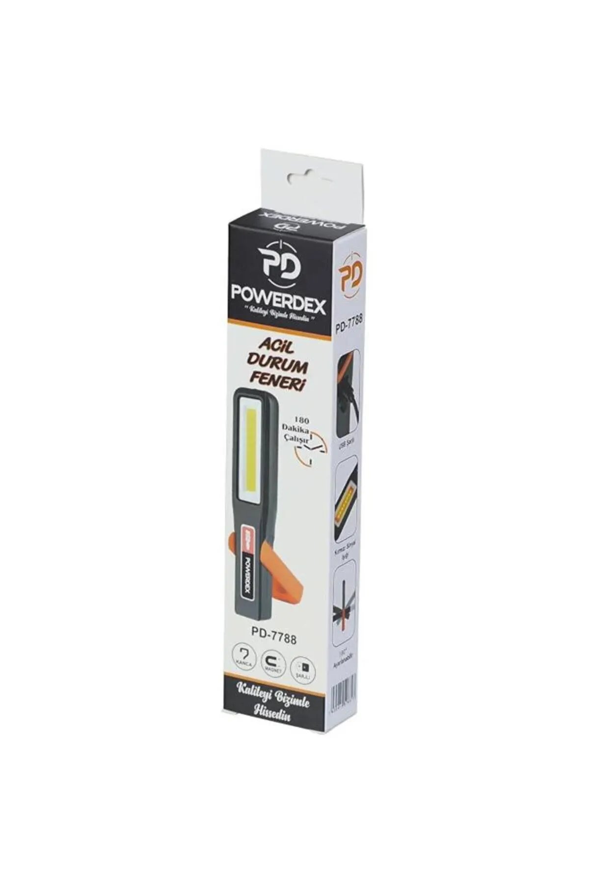 Powerdex Pd-7788 Mıknatıs Özellikli Acil Durum Feneri