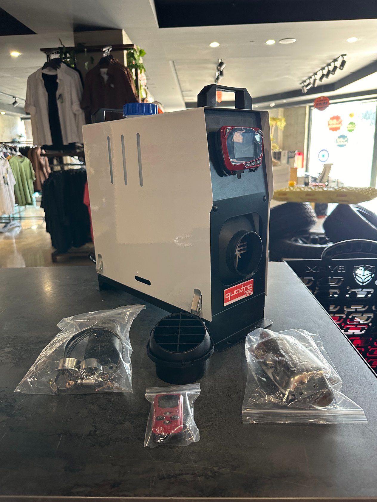 QUATRO 8 KW Mobil Dizel Isıtıcı 12V (Çanta tipi Webasto)