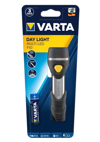 Varta 16631 Day Light Multi Led F10 Fener 1XAA