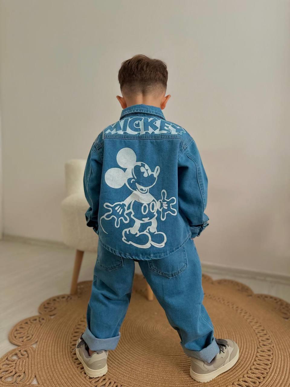 Dora Yeni Sezon Mickey Jean Erkek Çocuk Alt Üst Takım