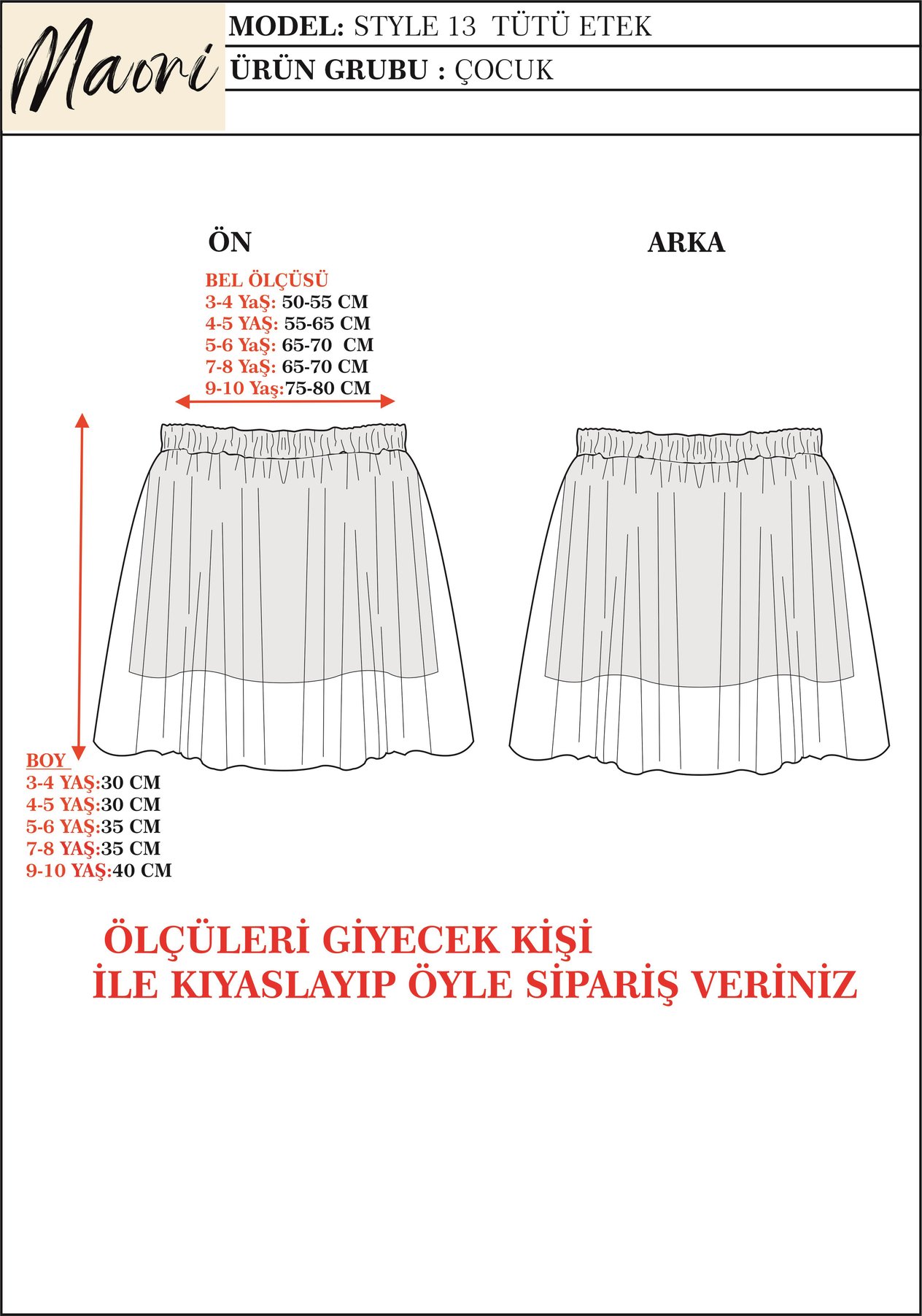 TÜTÜ ETEK 