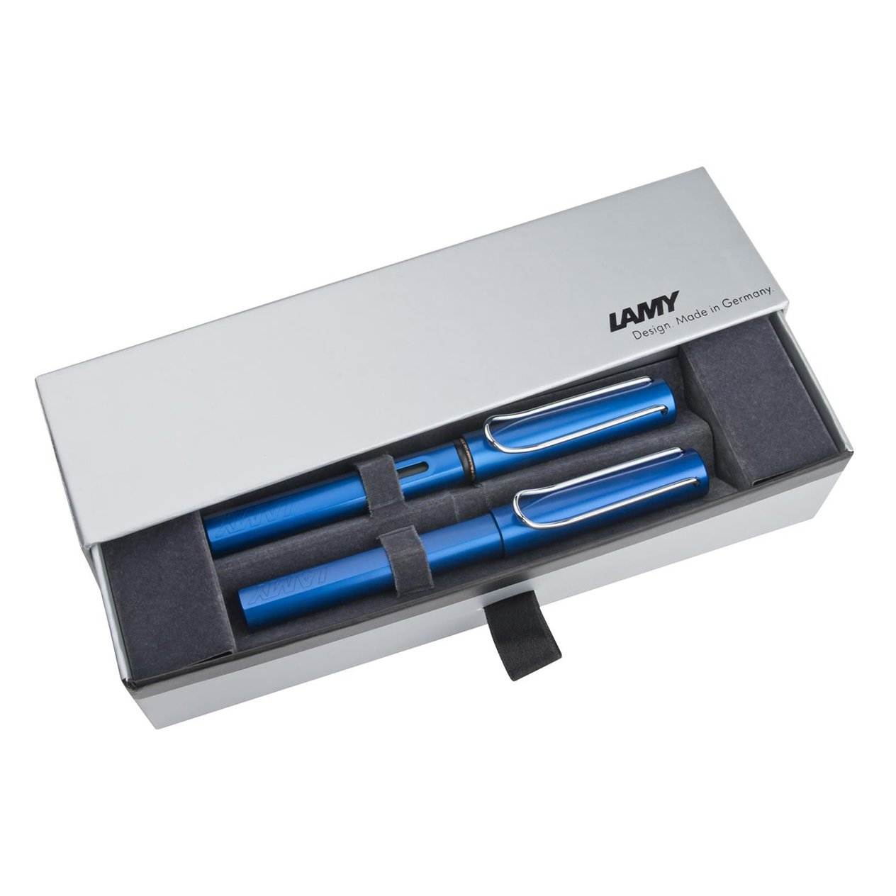 Lamy Al-Star Dolma-Roller Kalem Set, Koyu Mavi