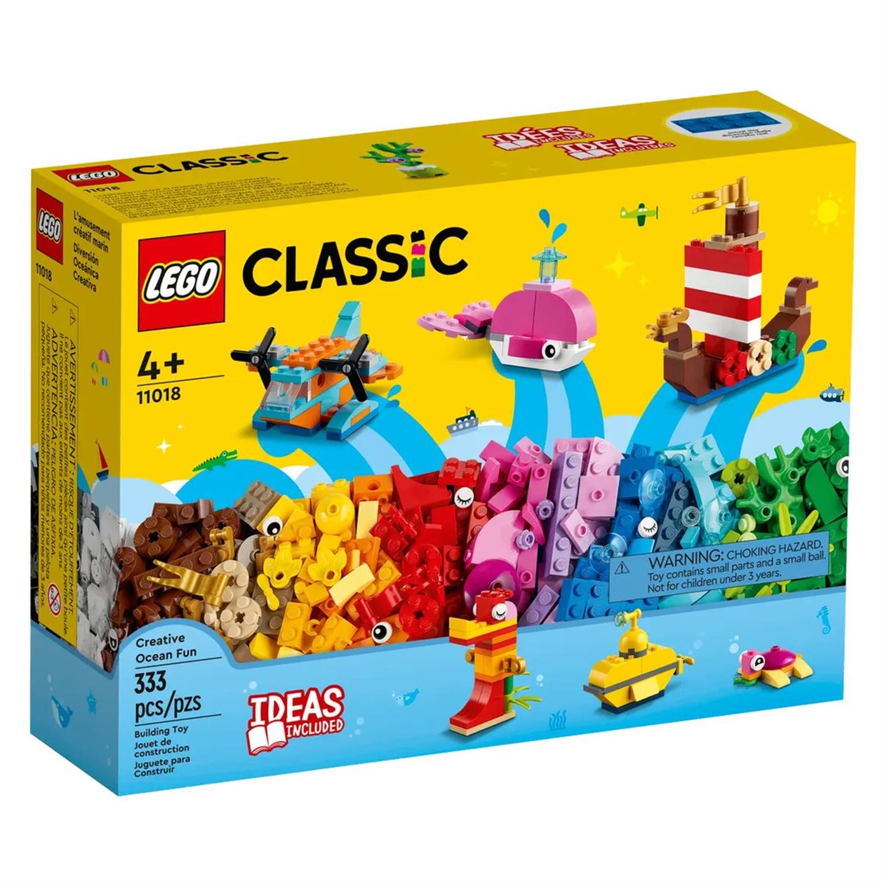 Lego Classic Yaratıcı Okyanus Eğlencesi  333 Parça 11018