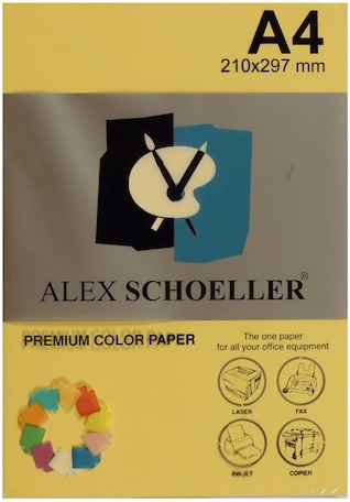 ALEX FOTOKOPİ KAĞIDI A4 SARI 500 LÜ ALX-560