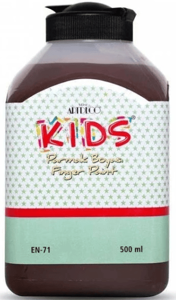 ARTDECO PARMAK BOYASI 500 ML KAHVERENGİ Y-118L-615