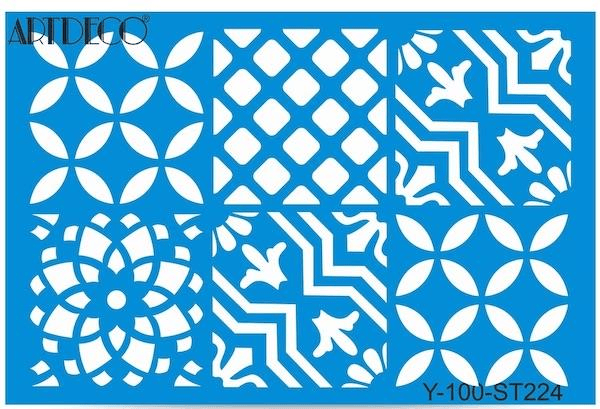 ARTDECO STENCIL A4 TALAVERA Y-100-ST224