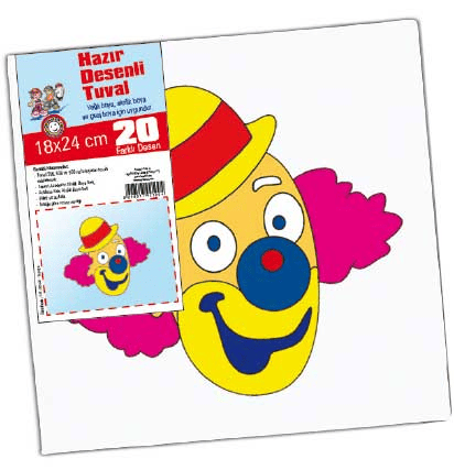 ARTDECO TUVAL DESENLİ KIDS 18x24 CM AT Y-DST-18-04