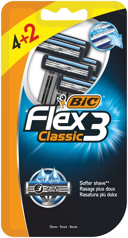 BIC TRAŞ BIÇAĞI 3 BIÇAK FLEX 3 4+2 Lİ BLS. 889699
